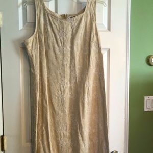 Coldwater Creek Cream Maxi Dress